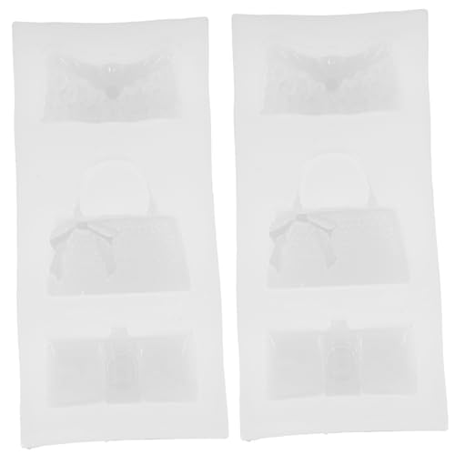 DECORNIJIA 2 Stück Silikonform Handtasche DIY Schmuck Handtaschenform Epoxidharz Gießform Langlebig Rutschfest Kreative Bastelform für Individuelle Taschenanhänger DECORNIJIA 2 Stück Silikonform Handtasche DIY Schmuck Handtaschenform Epoxidharz Gießform Langlebig Rutschfest Kreative Bastelform für Individuelle Taschenanhänger von DECORNIJIA