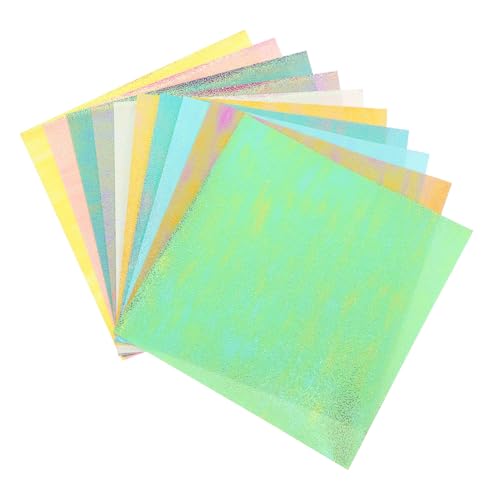 DECORNIJIA 20 Blatt Schillerndes Origami Papier Quadratisch Perlmuttfarbenes Bastelpapier mit Glitzereffekt Einfach für DIY Bastelprojekte Geeignet für Jugendliche und Erwachsene DECORNIJIA 20 Blatt Schillerndes Origami Papier Quadratisch Perlmuttfarbenes Bastelpapier mit Glitzereffekt Einfach für DIY Bastelprojekte Geeignet für Jugendliche und Erwachsene von DECORNIJIA