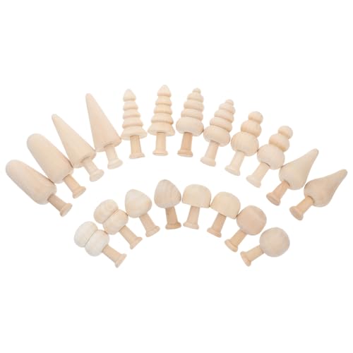 DECORNIJIA 20 Stück Bemaltes Holzspielzeug lackierbar Verzierungen Miniatur bunt hühner weihnachtsdeko spielzeuge bastelset DIY Schmuck für DIY Weihnachtsbaum aus Holz Khaki DECORNIJIA 20 Stück Bemaltes Holzspielzeug lackierbar Verzierungen Miniatur bunt hühner weihnachtsdeko spielzeuge bastelset DIY Schmuck für DIY Weihnachtsbaum aus Holz Khaki von DECORNIJIA