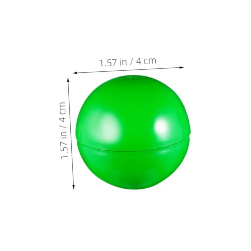 DECORNIJIA 20 Stück Bunte Plastikkugeln zum Befüllen Leichte Hohle Bingo bälle für Partyspiele Verkaufsautomaten zubehör als Gruppenspiel Requisite für Indoor Outdoor Aktivitäten von DECORNIJIA
