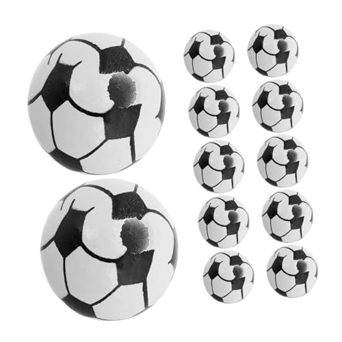 DECORNIJIA 20 Stück Fußball Holzperlen für DIY Schmuck Basteln Armband Halskette Holzperlen zum Auffädeln Sicher und Kreativ für Handgemachte Sport Accessoires DECORNIJIA 20 Stück Fußball Holzperlen für DIY Schmuck Basteln Armband Halskette Holzperlen zum Auffädeln Sicher und Kreativ für Handgemachte Sport Accessoires von DECORNIJIA