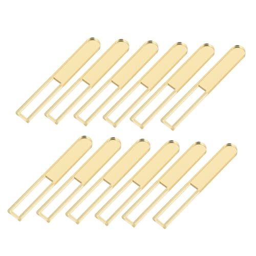 DECORNIJIA 20 Stück Kreative Eiscreme Stiele Wiederverwendbare DIY Sticks für Einzigartige Hochwertige Acryl Stäbchen für Bastelprojekte für Erwachsene von DECORNIJIA