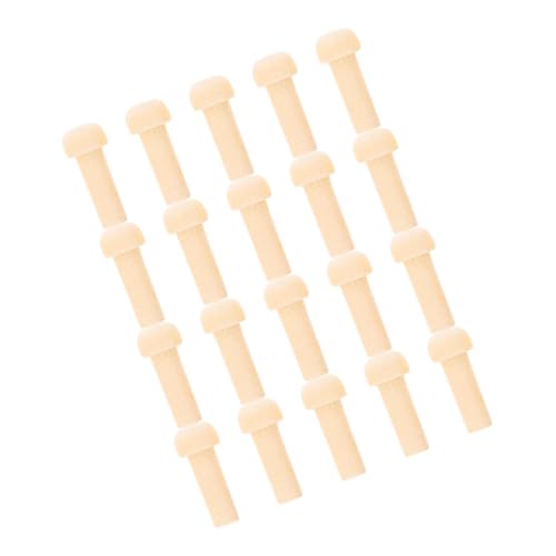 DECORNIJIA 20 Stück Mini Holzstecker Unvollendete Holzachsen für Bastelprojekte Robuste DIY Holzverzierungen für Möbelbau und Kreative Handarbeiten DECORNIJIA 20 Stück Mini Holzstecker Unvollendete Holzachsen für Bastelprojekte Robuste DIY Holzverzierungen für Möbelbau und Kreative Handarbeiten von DECORNIJIA