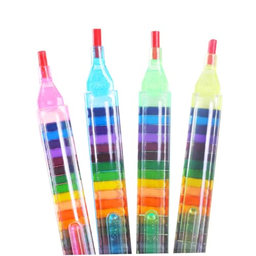 DECORNIJIA 20 Stück Teiliges Bunter Ölpastell Wachsmalstifte für Stapelbare Zeichnungsstifte mit Farben für Zeichnen Sicher und Zufällige Farbe DECORNIJIA 20 Stück Teiliges Bunter Ölpastell Wachsmalstifte für Stapelbare Zeichnungsstifte mit Farben für Zeichnen Sicher und Zufällige Farbe von DECORNIJIA