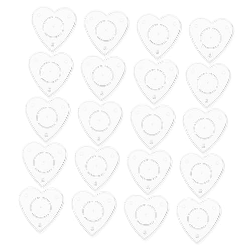 DECORNIJIA 20 Stück Teiliges DIY Kerzengießform Kunststoff Kerzenschale Flammhemmend Herzform Leichter Kunststoffbehälter für Wachsgießen Geeignet für Soja Bienenwachs Romantische Partydeko DECORNIJIA 20 Stück Teiliges DIY Kerzengießform Kunststoff Kerzenschale Flammhemmend Herzform Leichter Kunststoffbehälter für Wachsgießen Geeignet für Soja Bienenwachs Romantische Partydeko von DECORNIJIA