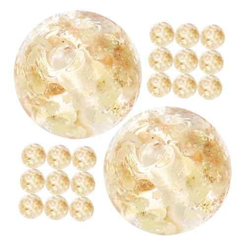 DECORNIJIA 20 Stück Teiliges Glasperlen Handpolierte Spacer Perlen mit Kleine Rocailles für DIY Armband Schmuckherstellung Bequeme Schmuckperlen zum Auffädeln und Basteln von DECORNIJIA