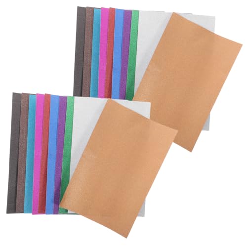 DECORNIJIA 20 Stück Teiliges Glitter Cardstock Glitzerpapier Bastelpapier für DIY Selbstklebend und Gemischt Vielseitig Verwendbar für Handwerk Karten Dekoration und Geschenkideen DECORNIJIA 20 Stück Teiliges Glitter Cardstock Glitzerpapier Bastelpapier für DIY Selbstklebend und Gemischt Vielseitig Verwendbar für Handwerk Karten Dekoration und Geschenkideen von DECORNIJIA