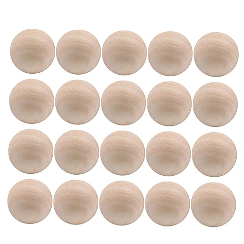 DECORNIJIA 20 Stück Teiliges Große Runde Holzkugeln aus Massivem Lotusholz Glatte Oberfläche ohne Loch für Schmuckherstellung DIY Malerei Schnitzen und Bastelprojekte DECORNIJIA 20 Stück Teiliges Große Runde Holzkugeln aus Massivem Lotusholz Glatte Oberfläche ohne Loch für Schmuckherstellung DIY Malerei Schnitzen und Bastelprojekte von DECORNIJIA