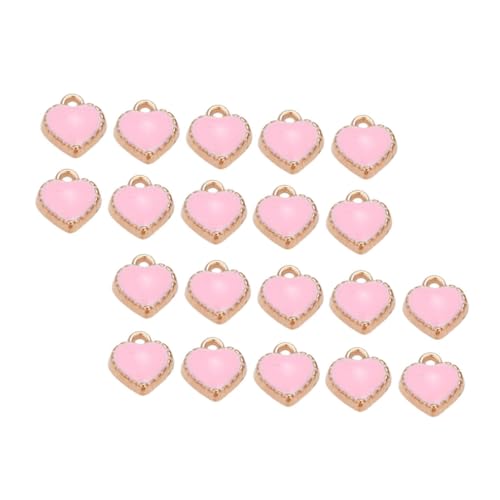 DECORNIJIA 20 Stück Teiliges Herz Anhänger aus Langlebiger Legierung Geformte Schmuck Accessoires für DIY Halsketten und Armbänder Praktische Stilvolle Schmuckanhänger in K Gold für Kreative DECORNIJIA 20 Stück Teiliges Herz Anhänger aus Langlebiger Legierung Geformte Schmuck Accessoires für DIY Halsketten und Armbänder Praktische Stilvolle Schmuckanhänger in K Gold für Kreative von DECORNIJIA