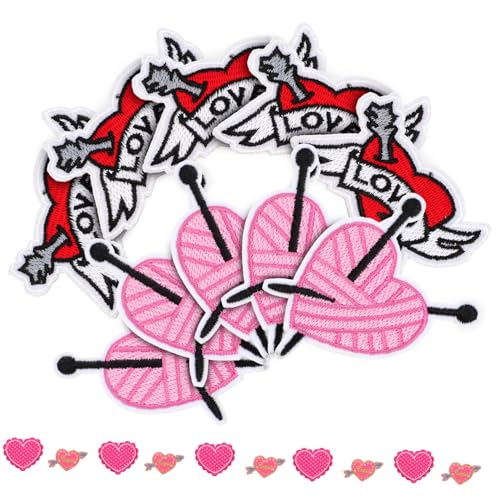 DECORNIJIA 20 Stück Teiliges Herz Aufnäher Bügelflicken zum Aufnähen Bestickte Textil Patches für Kleidung Schuhe DIY Dekoration Leicht Kompakt Vielseitig für Mode und Basteln DECORNIJIA 20 Stück Teiliges Herz Aufnäher Bügelflicken zum Aufnähen Bestickte Textil Patches für Kleidung Schuhe DIY Dekoration Leicht Kompakt Vielseitig für Mode und Basteln von DECORNIJIA