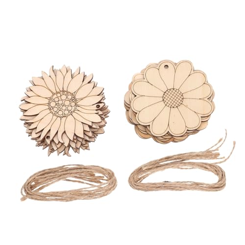DECORNIJIA 20 Stück Teiliges Holz Blumen Anhänger Sonnenblumen und Kleine Blumen Holzscheiben zum Bemalen Basteln DIY Handwerk Blanko Holzstücke für Teenies Kreative Holztafeln DECORNIJIA 20 Stück Teiliges Holz Blumen Anhänger Sonnenblumen und Kleine Blumen Holzscheiben zum Bemalen Basteln DIY Handwerk Blanko Holzstücke für Teenies Kreative Holztafeln von DECORNIJIA