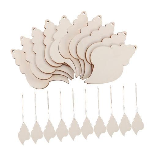 DECORNIJIA 20 Stück Teiliges Set Unvollendete Holz Ornamente Naturbelassene Holz Bastelelemente mit Glatter Oberfläche Dekorationen zum Bemalen Küstenstil für Strand und Meeres Themenräume DECORNIJIA 20 Stück Teiliges Set Unvollendete Holz Ornamente Naturbelassene Holz Bastelelemente mit Glatter Oberfläche Dekorationen zum Bemalen Küstenstil für Strand und Meeres Themenräume von DECORNIJIA
