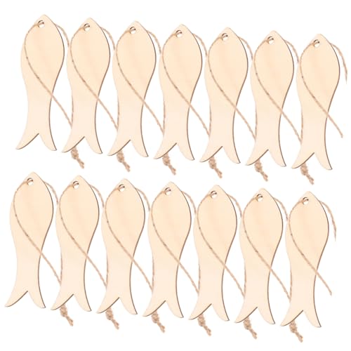 DECORNIJIA 20 Stück Teiliges Unvollendeter Holz Fischscheiben zum Basteln Glatte Oberfläche Dekorative Anhänger für DIY Handwerk Party und Wohnaccessoires Nachhaltige Holzplättchen für DECORNIJIA 20 Stück Teiliges Unvollendeter Holz Fischscheiben zum Basteln Glatte Oberfläche Dekorative Anhänger für DIY Handwerk Party und Wohnaccessoires Nachhaltige Holzplättchen für von DECORNIJIA