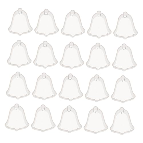 DECORNIJIA 20 Stück Weihnachtskerzenschalen aus Kunststoff Flammhemmende DIY Kerzenform für Wachsschmelzen Stilvolle Glocken und Engel Teelichthüllen Geeignet für Schlafzimmer Wohnzimmer Büro DECORNIJIA 20 Stück Weihnachtskerzenschalen aus Kunststoff Flammhemmende DIY Kerzenform für Wachsschmelzen Stilvolle Glocken und Engel Teelichthüllen Geeignet für Schlafzimmer Wohnzimmer Büro von DECORNIJIA
