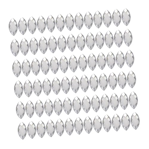 DECORNIJIA 200 Stück DIY stick hochzeitsdeko hochzeitsdeco sewing accessories hochzeitdeko Strass-Edelstein-Aufkleber kleid kleidung DIY Nähen von -Accessoires Silver von DECORNIJIA
