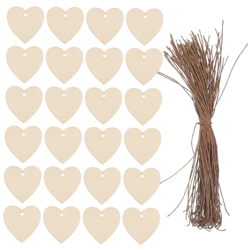 DECORNIJIA 200 Stück Holzherz Anhänger Unbehandelte Holzscheiben zum Basteln Herzförmige DIY Dekoration Naturmaterialien für Geschenkverpackung Hochzeit Valentinstag Jubiläum DECORNIJIA 200 Stück Holzherz Anhänger Unbehandelte Holzscheiben zum Basteln Herzförmige DIY Dekoration Naturmaterialien für Geschenkverpackung Hochzeit Valentinstag Jubiläum von DECORNIJIA