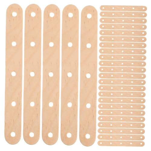 DECORNIJIA 200 Stück Holzstäbchen mit Löchern Vorgebohrt für DIY Bastelmodelle Vielseitige Holzleisten zum Kreativen Bauen und Handwerken Robustes Naturholz für Langlebige Bastelprojekte DECORNIJIA 200 Stück Holzstäbchen mit Löchern Vorgebohrt für DIY Bastelmodelle Vielseitige Holzleisten zum Kreativen Bauen und Handwerken Robustes Naturholz für Langlebige Bastelprojekte von DECORNIJIA
