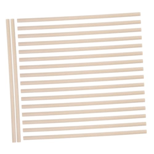DECORNIJIA 200 Stück Holzstäbe Runde Naturholzstäbe für Holzarbeiten Splintfrei Glatte Oberfläche für Basteln DIY Modellbau und Kunstprojekte DECORNIJIA 200 Stück Holzstäbe Runde Naturholzstäbe für Holzarbeiten Splintfrei Glatte Oberfläche für Basteln DIY Modellbau und Kunstprojekte von DECORNIJIA