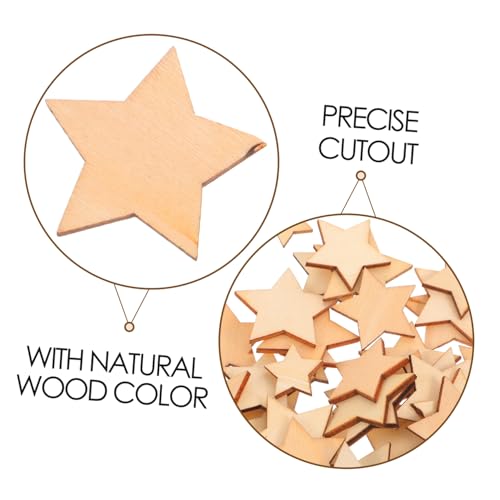 DECORNIJIA 200 Stück Holzsterne zum Basteln Naturbelassene Holzornamente Vielseitige Stern Deko für DIY Handwerk Gemischte für Hochzeit Party Kinderprojekte DECORNIJIA 200 Stück Holzsterne zum Basteln Naturbelassene Holzornamente Vielseitige Stern Deko für DIY Handwerk Gemischte für Hochzeit Party Kinderprojekte von DECORNIJIA
