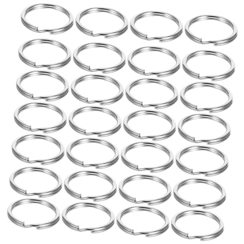 DECORNIJIA 200 Stück Teiliges Schlüsselringe Rund Farbecht Robust Schlüsselanhänger DIY Bastelzubehör für Schlüsselorganisation und Schmuckherstellung DECORNIJIA 200 Stück Teiliges Schlüsselringe Rund Farbecht Robust Schlüsselanhänger DIY Bastelzubehör für Schlüsselorganisation und Schmuckherstellung von DECORNIJIA