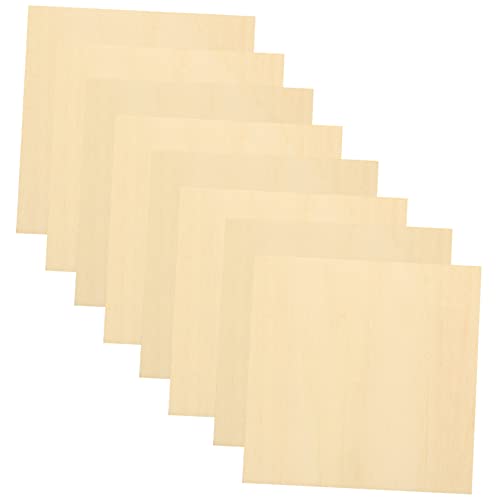 DECORNIJIA 20Stücke Leere Holzbretter Naturholz Rechteckige DIY Bastelzubehör Unlackierte Holzscheiben für Projekte Sicher und Langlebig für Bastelarbeiten mit Familie von DECORNIJIA