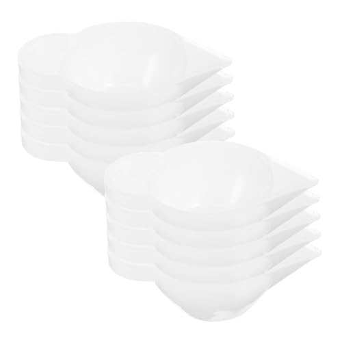 DECORNIJIA 20Stücke Silikon Mischbecher für Epoxidharz DIY Rührschalen für Kreative Bastelprojekte Langlebige und Flexible Silikonformen zum Gießen und von DECORNIJIA