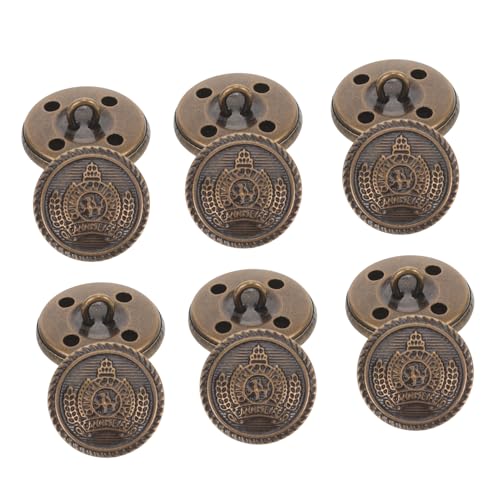 DECORNIJIA 20Stücke Vintage Nähknöpfe für DIY Runder Metallknopf für Jeans Pullover und Mäntel Langlebig und Leicht für Nähprojekte DECORNIJIA 20Stücke Vintage Nähknöpfe für DIY Runder Metallknopf für Jeans Pullover und Mäntel Langlebig und Leicht für Nähprojekte von DECORNIJIA