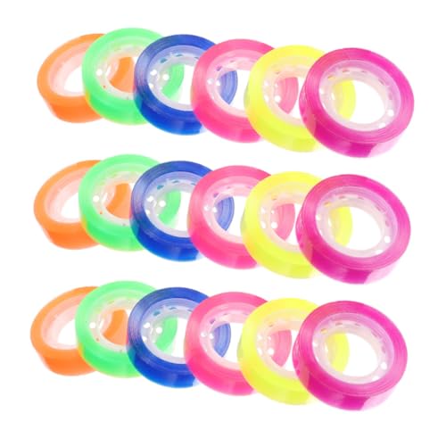 DECORNIJIA 24 Rollen Transparente Klebeband Stark Haftendes Vielseitiges Büro und DIY Klebeband für Papier Geschenkverpackung Dokumente Home Office Supplies Klare Schreibwarenrolle DECORNIJIA 24 Rollen Transparente Klebeband Stark Haftendes Vielseitiges Büro und DIY Klebeband für Papier Geschenkverpackung Dokumente Home Office Supplies Klare Schreibwarenrolle von DECORNIJIA