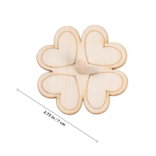 DECORNIJIA 24 Stck Teiliges Holzkreisel Bemalen Blanko DIY Gyroskop für Glatte Oberfläche Kreative Formen Wie Blüten und Kleeblatt Fördert Fantasie und Motorische Fähigkeiten DECORNIJIA 24 Stck Teiliges Holzkreisel Bemalen Blanko DIY Gyroskop für Glatte Oberfläche Kreative Formen Wie Blüten und Kleeblatt Fördert Fantasie und Motorische Fähigkeiten von DECORNIJIA
