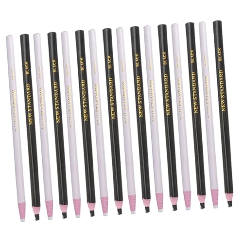 DECORNIJIA 24 Stück Teiliges Abziehbarer Wachsmalstifte Reißbare China Marker Schwarz und Weiß Sichere Wachskreiden für Markieren Holz Papier Vielseitige Nähwerkzeuge für Schule und Basteln von DECORNIJIA