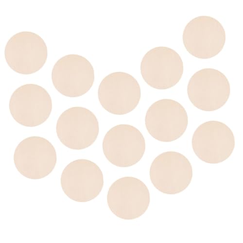 DECORNIJIA 24Stücke Holzscheiben Rund Unbehandelte Holzplatten Zum Basteln Für DIY Projekte Holzhandwerk Dekoration Und Ideen Für Hochzeit Und Weihnachten von DECORNIJIA