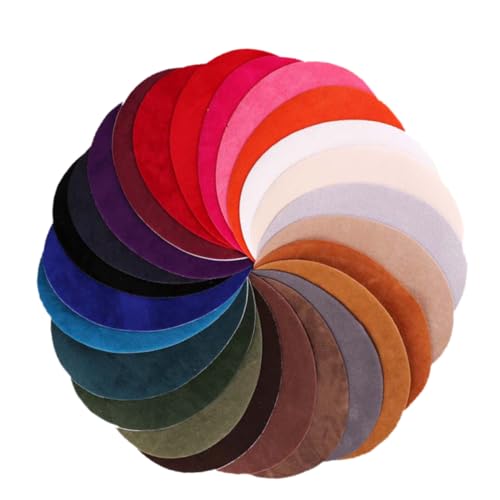 DECORNIJIA 25 Stück Teiliges Buntes Aufnäher zum Aufbügeln und Aufnähen Vielseitige Stoffpatches für Ellbogen und Knie zum Reparieren und Dekorieren von Jeans Jacken Pullovern und Mänteln DECORNIJIA 25 Stück Teiliges Buntes Aufnäher zum Aufbügeln und Aufnähen Vielseitige Stoffpatches für Ellbogen und Knie zum Reparieren und Dekorieren von Jeans Jacken Pullovern und Mänteln von DECORNIJIA