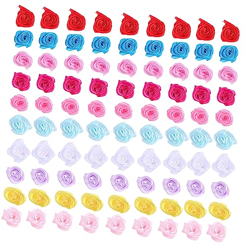 DECORNIJIA 250 Stück Satinband Rosen Bastelblumen Mixfarben Langlebige DIY Dekoblumen für Kleidung Geschenkverpackung Karten Vielseitig Einsetzbar für Handarbeiten und Heimdeko DECORNIJIA 250 Stück Satinband Rosen Bastelblumen Mixfarben Langlebige DIY Dekoblumen für Kleidung Geschenkverpackung Karten Vielseitig Einsetzbar für Handarbeiten und Heimdeko von DECORNIJIA