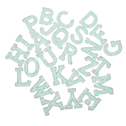 DECORNIJIA 26 Stück Teiliges Buchstaben patch Großen Filigranen Perlen zum Aufnähen und Aufbügeln Langlebige Stoffapplikationen zur Kleidung Jeans Rucksackdekoration DIY modetrend DECORNIJIA 26 Stück Teiliges Buchstaben patch Großen Filigranen Perlen zum Aufnähen und Aufbügeln Langlebige Stoffapplikationen zur Kleidung Jeans Rucksackdekoration DIY modetrend von DECORNIJIA