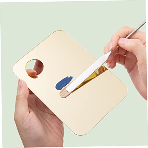 DECORNIJIA 2Satz Acryl Make Up Mischpaletten mit Spatel Vielseitige Kosmetikplatten für Foundation Lidschatten und Nageldesign Leicht und Tragbar Professionelles Make Up Werkzeug DECORNIJIA 2Satz Acryl Make Up Mischpaletten mit Spatel Vielseitige Kosmetikplatten für Foundation Lidschatten und Nageldesign Leicht und Tragbar Professionelles Make Up Werkzeug von DECORNIJIA