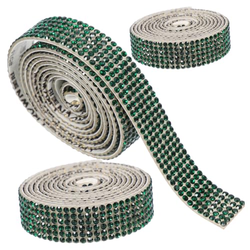 DECORNIJIA 3 Rollen Selbstklebendes Strassstein Band Schneidbar Multifunktional Dekoratives Kristall Bastelband für Telefon Auto Schmuck DIY Verzierung DECORNIJIA 3 Rollen Selbstklebendes Strassstein Band Schneidbar Multifunktional Dekoratives Kristall Bastelband für Telefon Auto Schmuck DIY Verzierung von DECORNIJIA