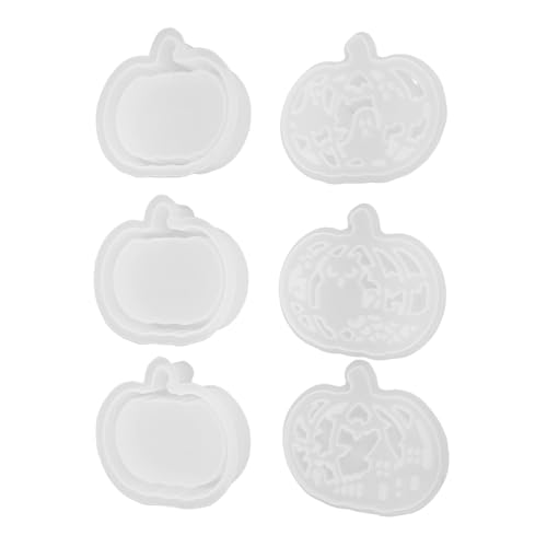 DECORNIJIA 3 Sätze Halloween Kürbis Silikonform Dekorative Kleine Kürbis-teelichthalter Gießform aus Flexiblem Silikon Hohl Gestaltete Epoxidharz Bastelform für DIY Herbst Halloween-deko DECORNIJIA 3 Sätze Halloween Kürbis Silikonform Dekorative Kleine Kürbis-teelichthalter Gießform aus Flexiblem Silikon Hohl Gestaltete Epoxidharz Bastelform für DIY Herbst Halloween-deko von DECORNIJIA