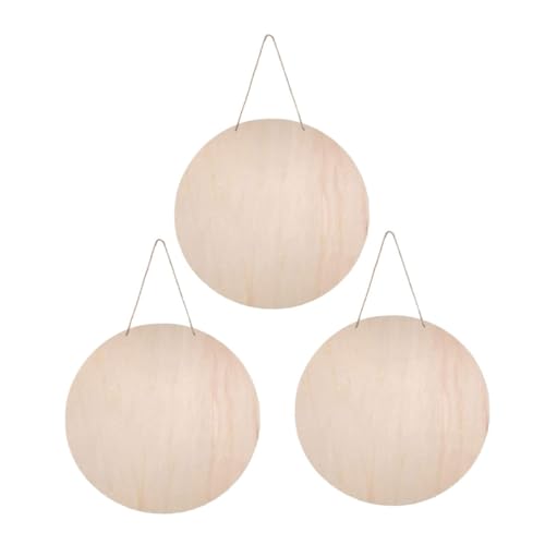 DECORNIJIA 3 Sätze Runde Holzscheiben Unvollendete Holzstücke für Diy Bastelprojekte Malerei und Dekoration für Hochzeiten Weihnachten und Raumgestaltung DECORNIJIA 3 Sätze Runde Holzscheiben Unvollendete Holzstücke für Diy Bastelprojekte Malerei und Dekoration für Hochzeiten Weihnachten und Raumgestaltung von DECORNIJIA