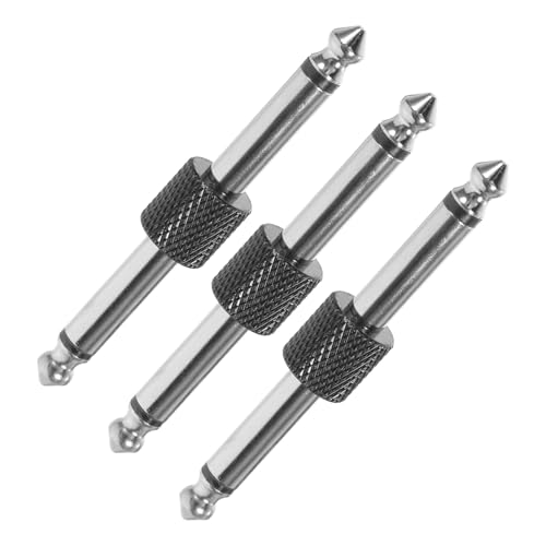 DECORNIJIA 3 Stück Gerade Gitarrenpedal Verbinder Robuster Pedaladapter für Klaren Langlebiger Effektpedal Koppler Gerader für Verzerrungsfreie Signalübertragung für Musiker DECORNIJIA 3 Stück Gerade Gitarrenpedal Verbinder Robuster Pedaladapter für Klaren Langlebiger Effektpedal Koppler Gerader für Verzerrungsfreie Signalübertragung für Musiker von DECORNIJIA