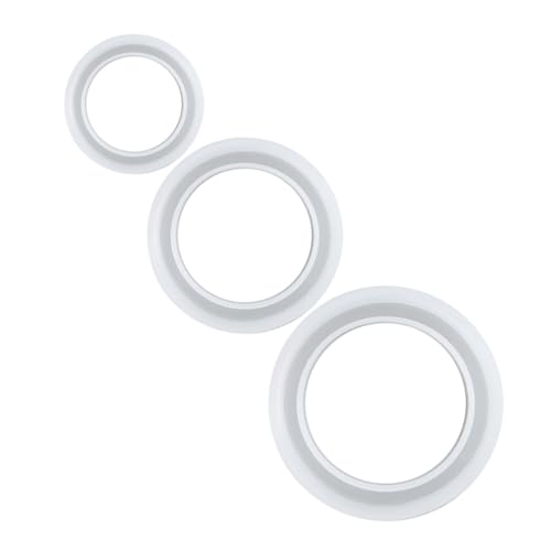 DECORNIJIA 3 Stück Teiliges Silikonarmband Gießform Kristallklare DIY Schmuckform Innendurchmesser Langlebige Flexible Armband und Armreifform für Handgemachte Bastelprojekte DECORNIJIA 3 Stück Teiliges Silikonarmband Gießform Kristallklare DIY Schmuckform Innendurchmesser Langlebige Flexible Armband und Armreifform für Handgemachte Bastelprojekte von DECORNIJIA