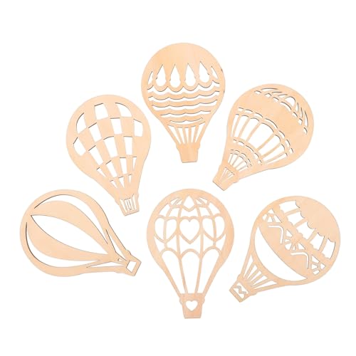 DECORNIJIA 30 Stück Heißluftballon Holzscheiben Blanko Holz Chips für DIY Graffiti und Bastelarbeiten Kreative Holzanhänger zur Dekoration Sicher für Bastelmaterialien für Unvergessliche DECORNIJIA 30 Stück Heißluftballon Holzscheiben Blanko Holz Chips für DIY Graffiti und Bastelarbeiten Kreative Holzanhänger zur Dekoration Sicher für Bastelmaterialien für Unvergessliche von DECORNIJIA