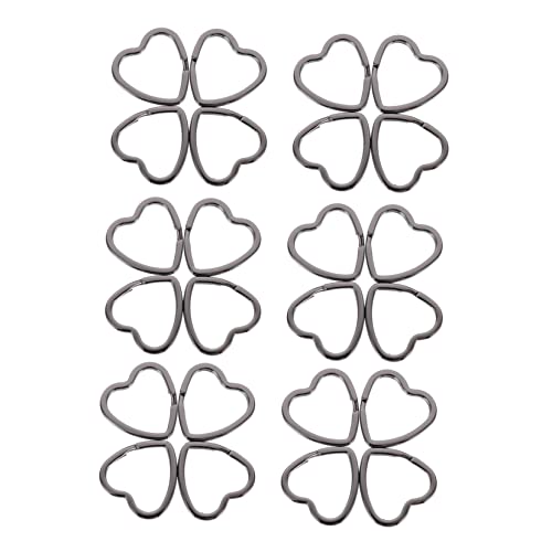 DECORNIJIA 30 Stück Herz Schlüsselanhänger Gold Schüttgut Ringe Teilt Herstellung Geformt Schlüsselbund Schlüsselring Schlüsselorganisationsring Schlüsselanhänger Selber Machen Eisen Silver DECORNIJIA 30 Stück Herz Schlüsselanhänger Gold Schüttgut Ringe Teilt Herstellung Geformt Schlüsselbund Schlüsselring Schlüsselorganisationsring Schlüsselanhänger Selber Machen Eisen Silver von DECORNIJIA