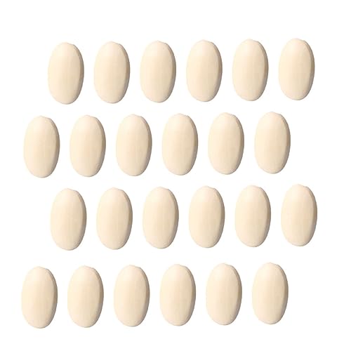 DECORNIJIA 30 Stück Oblate Holzperlen Unlackiert Soliden Farben Diy Bastelperlen für Schmuckherstellung und Kunstprojekte für Heimdekoration und Bastelideen DECORNIJIA 30 Stück Oblate Holzperlen Unlackiert Soliden Farben Diy Bastelperlen für Schmuckherstellung und Kunstprojekte für Heimdekoration und Bastelideen von DECORNIJIA