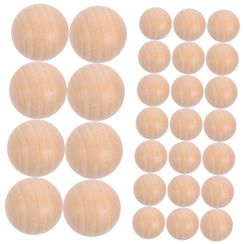 DECORNIJIA 30 Stück Runde Holzkugel Natürliche Runde Perle Mini-perlen Dekorativ Aus Rundes Zum Basteln Ball Malen Hartholz Basteln Mit Großen Perlen Einfache Holzperlen Bambus DECORNIJIA 30 Stück Runde Holzkugel Natürliche Runde Perle Mini-perlen Dekorativ Aus Rundes Zum Basteln Ball Malen Hartholz Basteln Mit Großen Perlen Einfache Holzperlen Bambus von DECORNIJIA