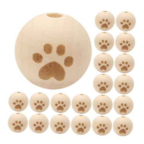 DECORNIJIA 30 Stück Teiliges Große Loch Holzperlen aus Natürlichem Fußabdruck holz für DIY Schmuckherstellung und Bastelprojekte Glatte Oberfläche Sichere und Stilvolle Holzabstandshalter DECORNIJIA 30 Stück Teiliges Große Loch Holzperlen aus Natürlichem Fußabdruck holz für DIY Schmuckherstellung und Bastelprojekte Glatte Oberfläche Sichere und Stilvolle Holzabstandshalter von DECORNIJIA