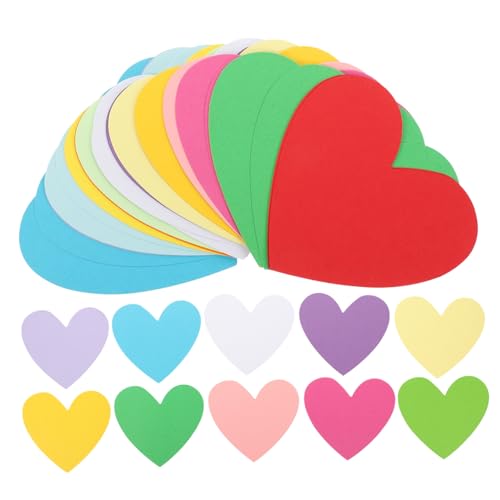 DECORNIJIA 30 Stück Teiliges Herzförmige Papierausschnitte Dekorative Wanddeko Bastelprojekte Klassenzimmer Zubehör für Pinnwand und Kartenherstellung Farblich Gemischt zum DECORNIJIA 30 Stück Teiliges Herzförmige Papierausschnitte Dekorative Wanddeko Bastelprojekte Klassenzimmer Zubehör für Pinnwand und Kartenherstellung Farblich Gemischt zum von DECORNIJIA