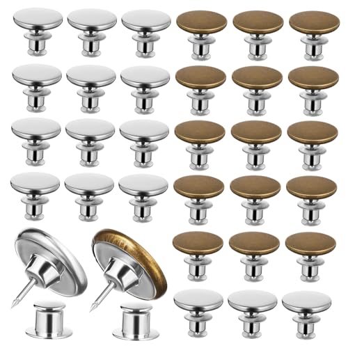 DECORNIJIA 30 Stück Teiliges Jeans Button Pin ohne Nähen Wiederverwendbarer Hosenknopf zur Taillenverengung Robuster Jeansknopfspanner für Hosen Röcke und Mäntel Diskretes Design Vielseitig DECORNIJIA 30 Stück Teiliges Jeans Button Pin ohne Nähen Wiederverwendbarer Hosenknopf zur Taillenverengung Robuster Jeansknopfspanner für Hosen Röcke und Mäntel Diskretes Design Vielseitig von DECORNIJIA