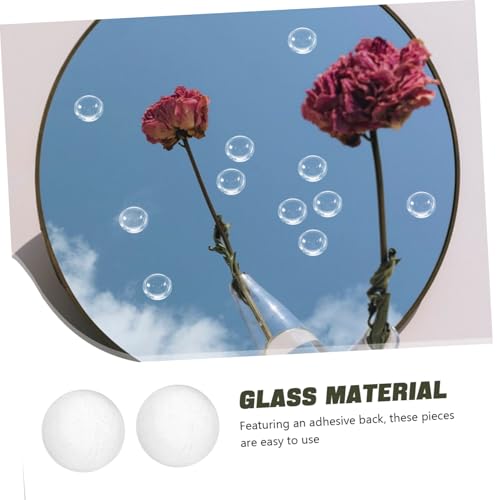 DECORNIJIA 30 Stück Teiliges Klare Glasperlen Halbkugelförmig Vielseitige Vasenfüller und Dekosteine für Blumenarrangements DIY Bastelprojekte Aquarium Dekoration und Kreative DECORNIJIA 30 Stück Teiliges Klare Glasperlen Halbkugelförmig Vielseitige Vasenfüller und Dekosteine für Blumenarrangements DIY Bastelprojekte Aquarium Dekoration und Kreative von DECORNIJIA