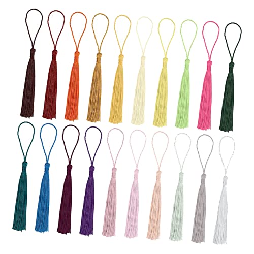 DECORNIJIA 300 Stück Farbige Quasten für Lesezeichen Diy Quasten für Handwerksprojekte Schlüsselanhänger Taschen und Mehr Dekoration für Bastelarbeiten DECORNIJIA 300 Stück Farbige Quasten für Lesezeichen Diy Quasten für Handwerksprojekte Schlüsselanhänger Taschen und Mehr Dekoration für Bastelarbeiten von DECORNIJIA