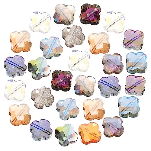 DECORNIJIA 30Stücke Glasarmhalter Perlen Perlen für DIY Schmuckherstellung Abstandshalter für Armbänder und Bastelprojekte DECORNIJIA 30Stücke Glasarmhalter Perlen Perlen für DIY Schmuckherstellung Abstandshalter für Armbänder und Bastelprojekte von DECORNIJIA